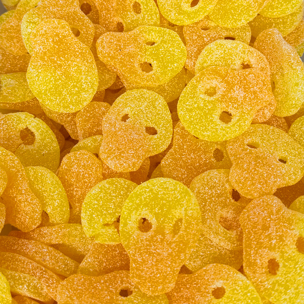 Sour Mango & Passionfruit Skulls (Gelatin Free)