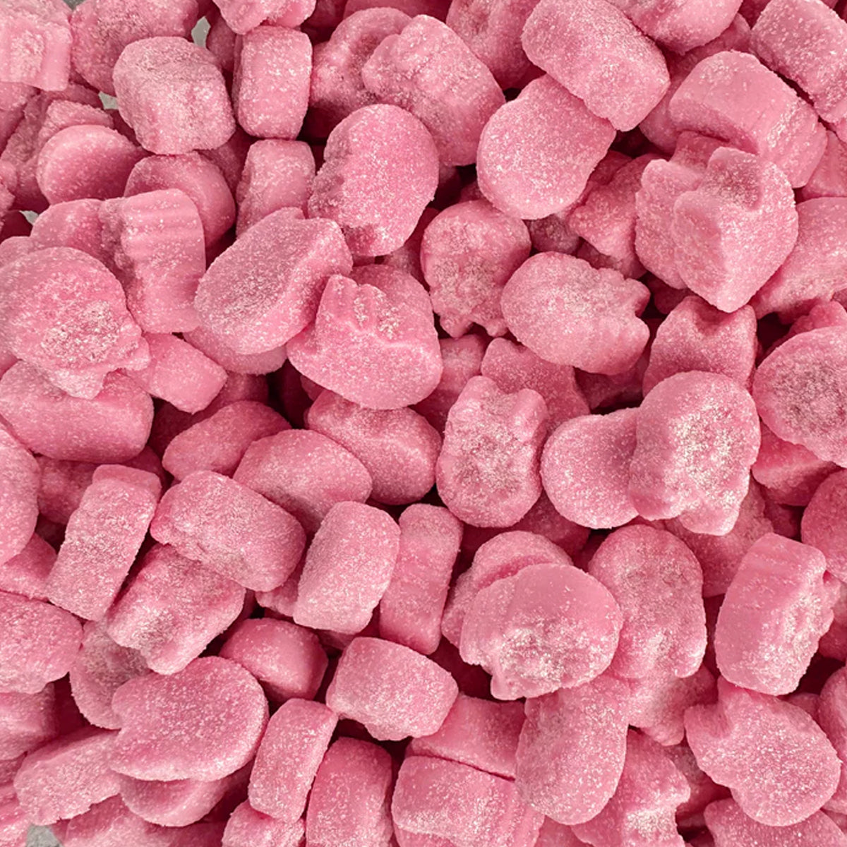 Bubs Mini Sour Raspberry Skulls (Gluten Free) (Gelatin Free)