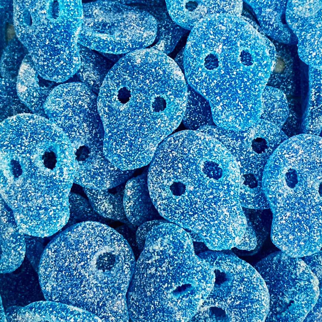 Sour Blueberry Skulls (Gelatin Free) (Gluten Free)