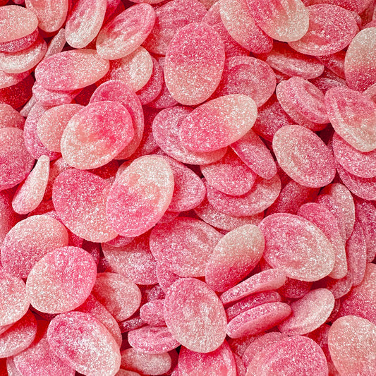 Sour Raspberry & Strawberry Ovals (Gelatin Free)