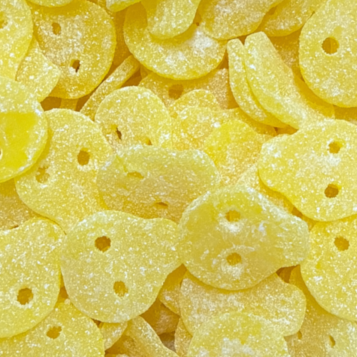 Sour Pineapple Skulls (Gluten Free) (Gelatin Free)
