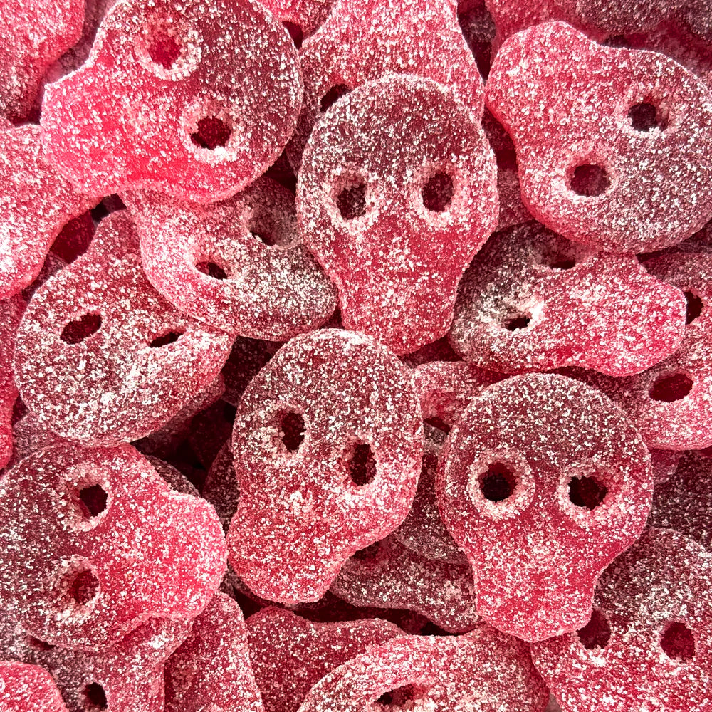 Sour Cherry & Pomegranate Skulls (Gelatin Free)
