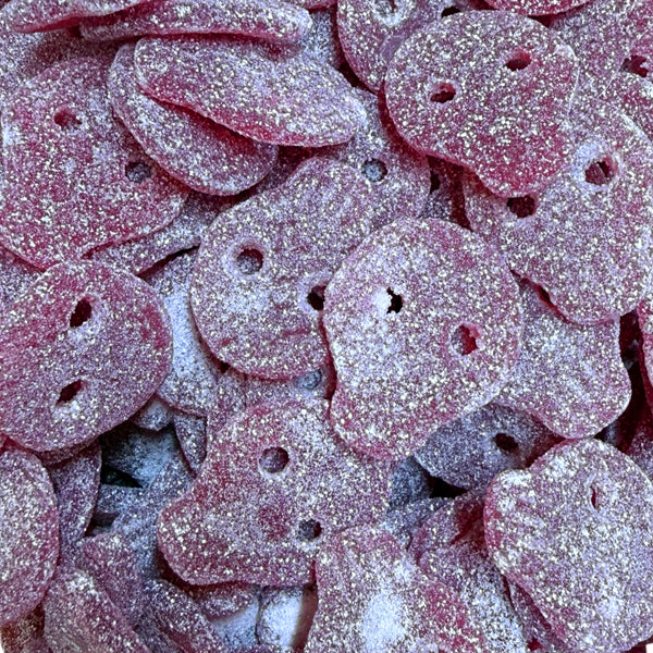 Calaveras Ácidas de Uva (Sin Gluten) (Sin Gelatina)
