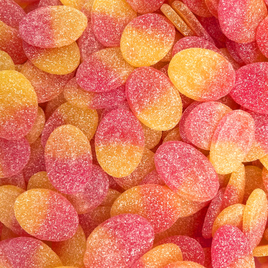Sour Lemon & Raspberry Ovals (Gelatin Free)