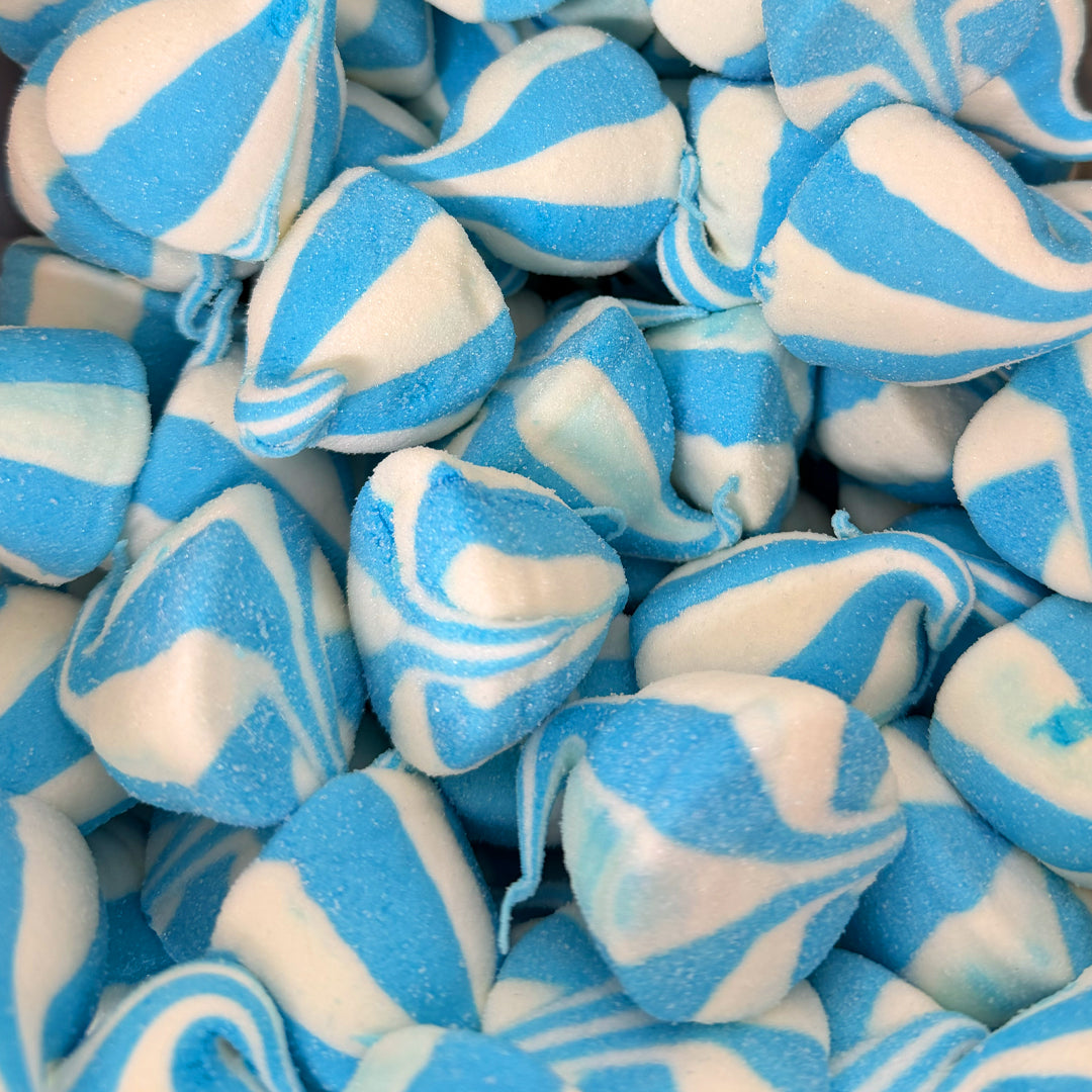 Blue Raspberry & Vanilla Marshmallow Whips (Gluten Free)