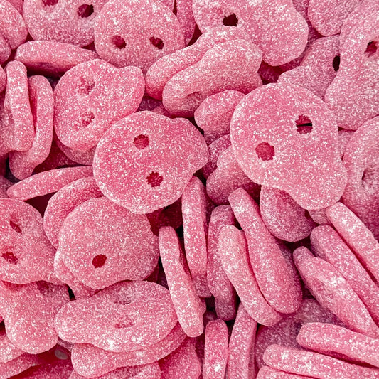 Sour Strawberry Skulls (Gelatin Free) (Gluten Free)